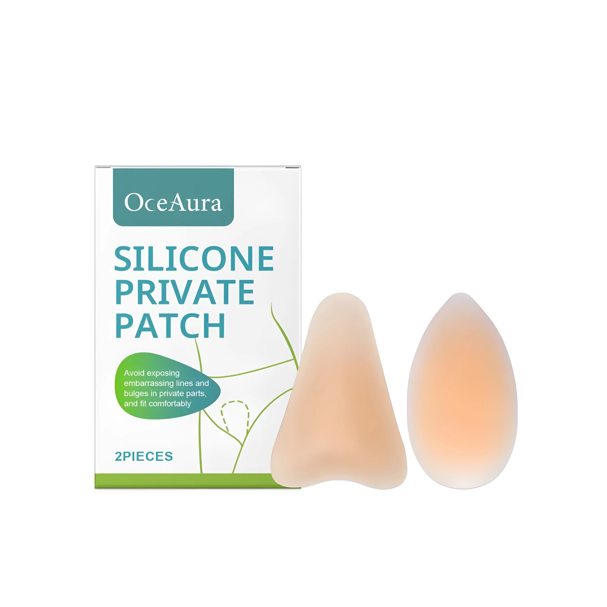 Silicone privacy stickers showing droplet and Y-shape designs for device screens