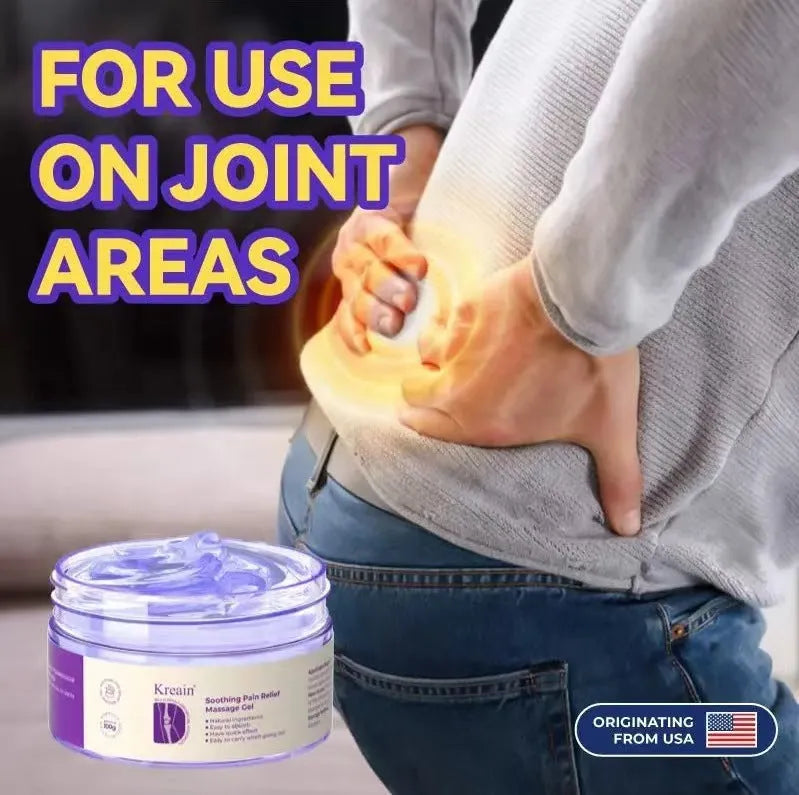 100g tube of unscented Joint Pain Care Gel for topical muscle and joint relief.