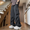 Plus size women's waterproof trousers in straight leg design with drawstring waist