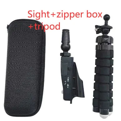Golf putter laser aiming instrument accessory showing four style configuration options