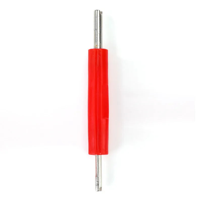 Aluminium alloy single-head twist valve wrench with hexagonal drive in one of three colour style options