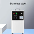 White and stainless steel fruit and vegetable ozone generator machine with 20g/h output.
