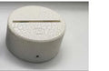 3D rose flower night light with acrylic panel and remote control showing multiple colour options