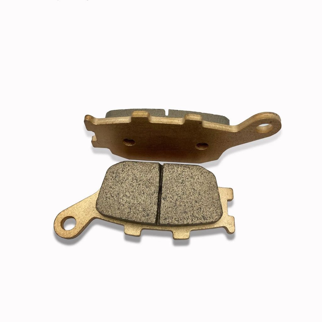 Rear motorcycle brake pads for Honda CBR954RR, sintered asbestos-free material