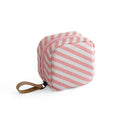 Cloth cube makeup storage bag in a choice of blue, pink, white or white pink colours.
