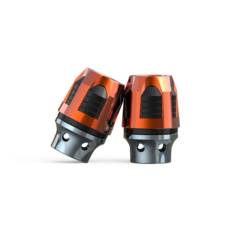 Aluminium alloy fork cup pair for electric car and motorcycle front axle in multiple colour options