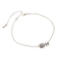 Alloy pineapple bracelet for women in gold or silver colour with fruit-shaped design