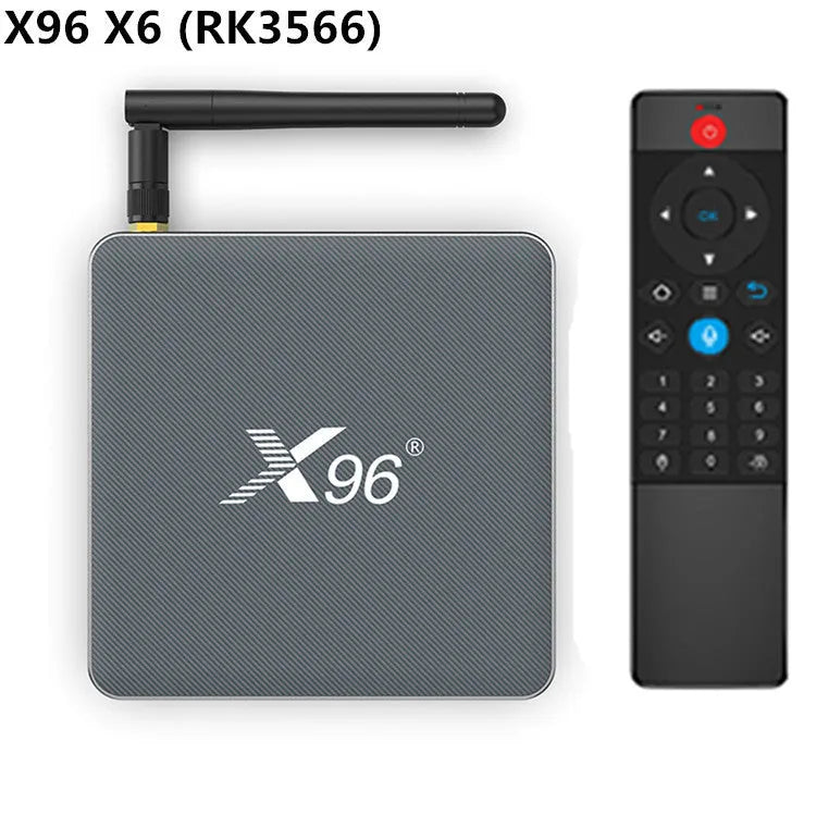 Android smart TV set-top box with remote control and HDMI cable