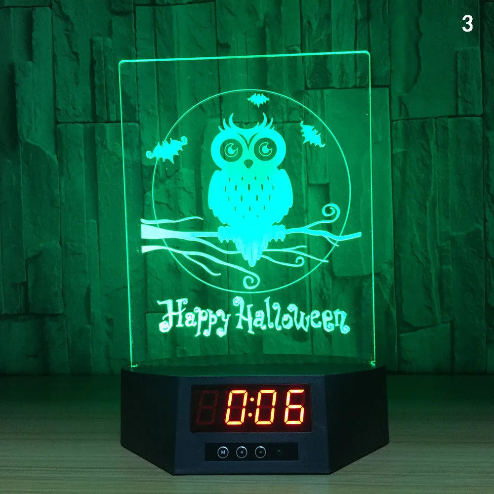 3D dolphin design LED night light with wireless charging surface and remote control
