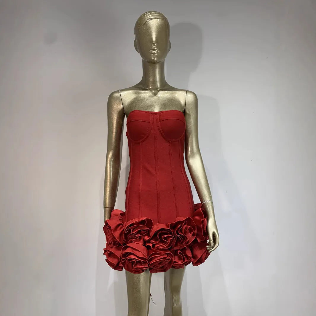 Women's urban style solid colour dress with mid waist design in polyester fabric