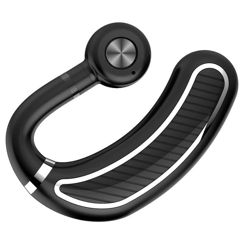 Sweatproof wireless earphones in black gold, black silver, white gold, and box colour options on a charging case.