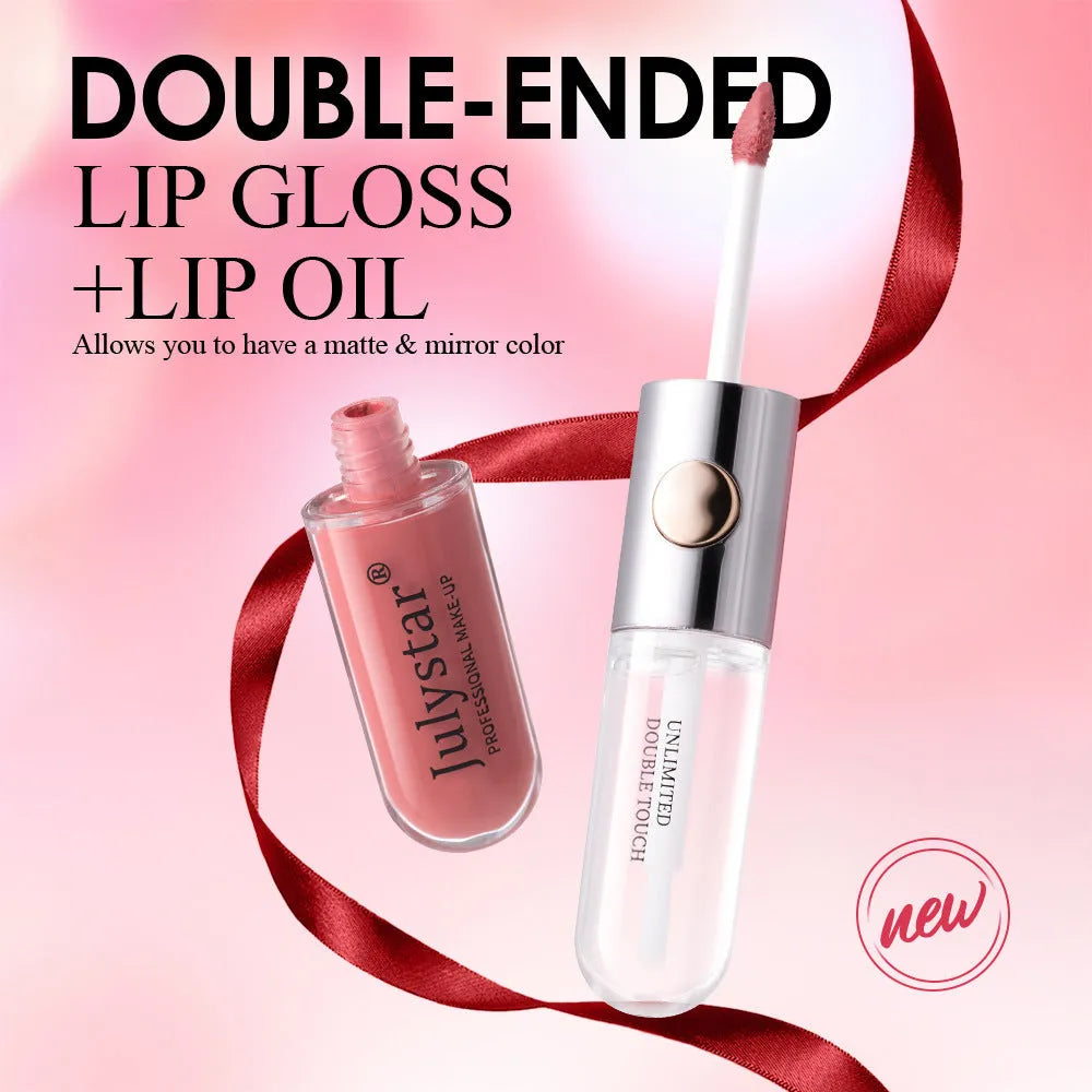 Women's lasting lip gloss tube in 6ml size with colour options 01Style to 09Style