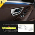 BMW 5 Series interior handle decorative strips in inner handle colour - four-piece set