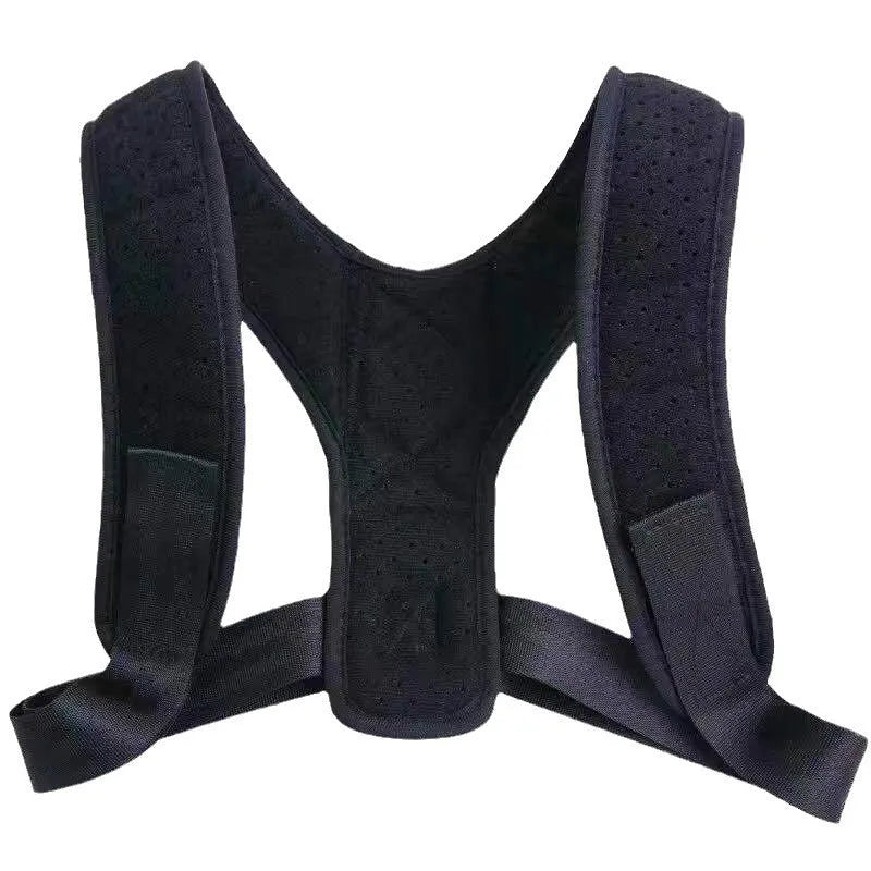 Nylon posture correction band for back support and humpback prevention during sitting