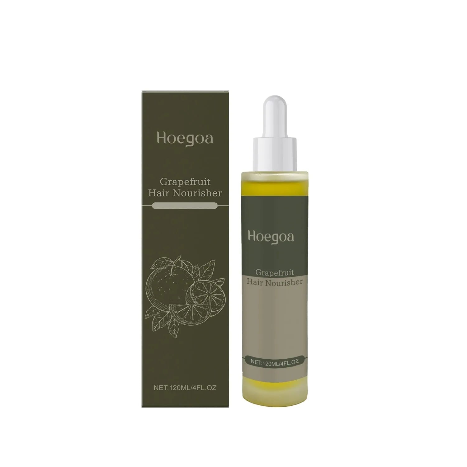 120ml bottle of Grapefruit Hair Conditioner with grapefruit seed, rosemary and ginger oils.