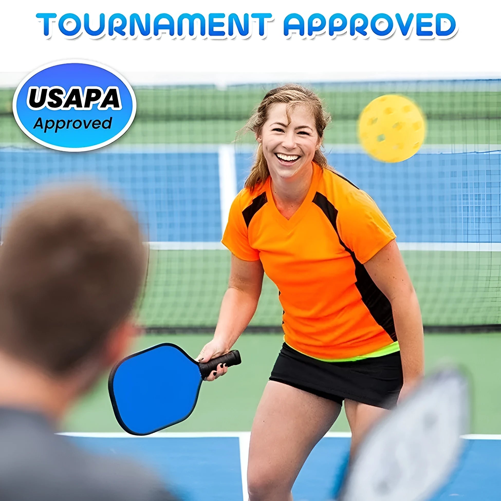 Poplar Peak wooden sports racket for table tennis and pickleball beginners