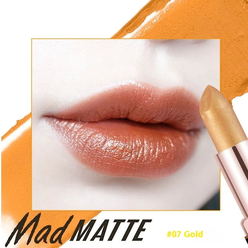 Fey Beauty moisturising lipstick in shade options including Cameo Brown and Milk Tea Yellow, 3.8g