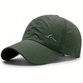 Korean-style adjustable baseball cap in polyester fabric with dome crown design for summer sun protection