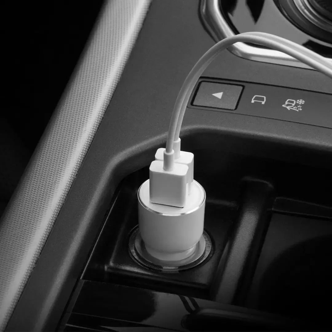 Black Ruimi 3S Music Bluetooth Car Charger with USB output for vehicle mobile device charging