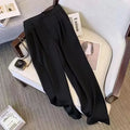 Women's loose fit polyester blouse in multiple colours with regular sleeves and 50cm length