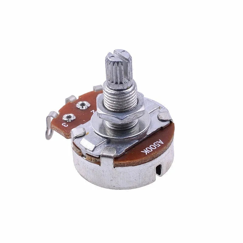Metal electric guitar potentiometer control knob for tone and volume replacement