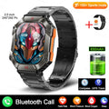 Android smart watch for women with GPS, titanium case, and a selection of band styles on display.