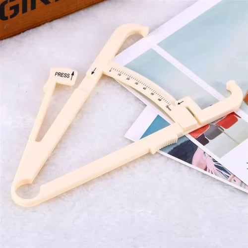 Acrylic body fat caliper for skin fold thickness measurement with 200mm range