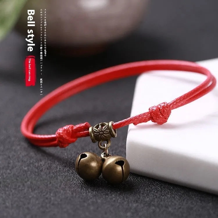 Nylon rope dog collar with brass buckle, shown in black, red, and coffee colour options.