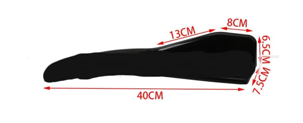 Front and rear carbon fibre car deflector spoiler for General Motors vehicles