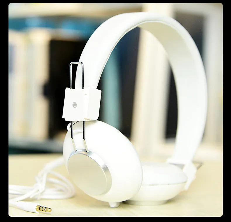Wired sports earphones with head-mounted design and 3.5mm plug in multiple colour options