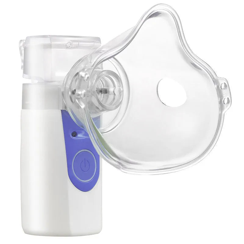 Handheld columnar plastic USB nebuliser spray machine with single fog outlet for household use