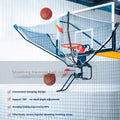 Basketball automatic pitching training ball return device for solo shooting practice