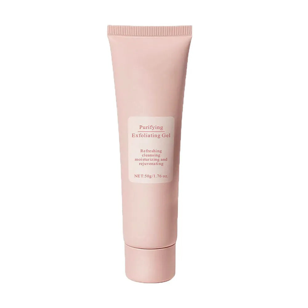 132g tube of moisturising facial exfoliating gel scrub for all skin types