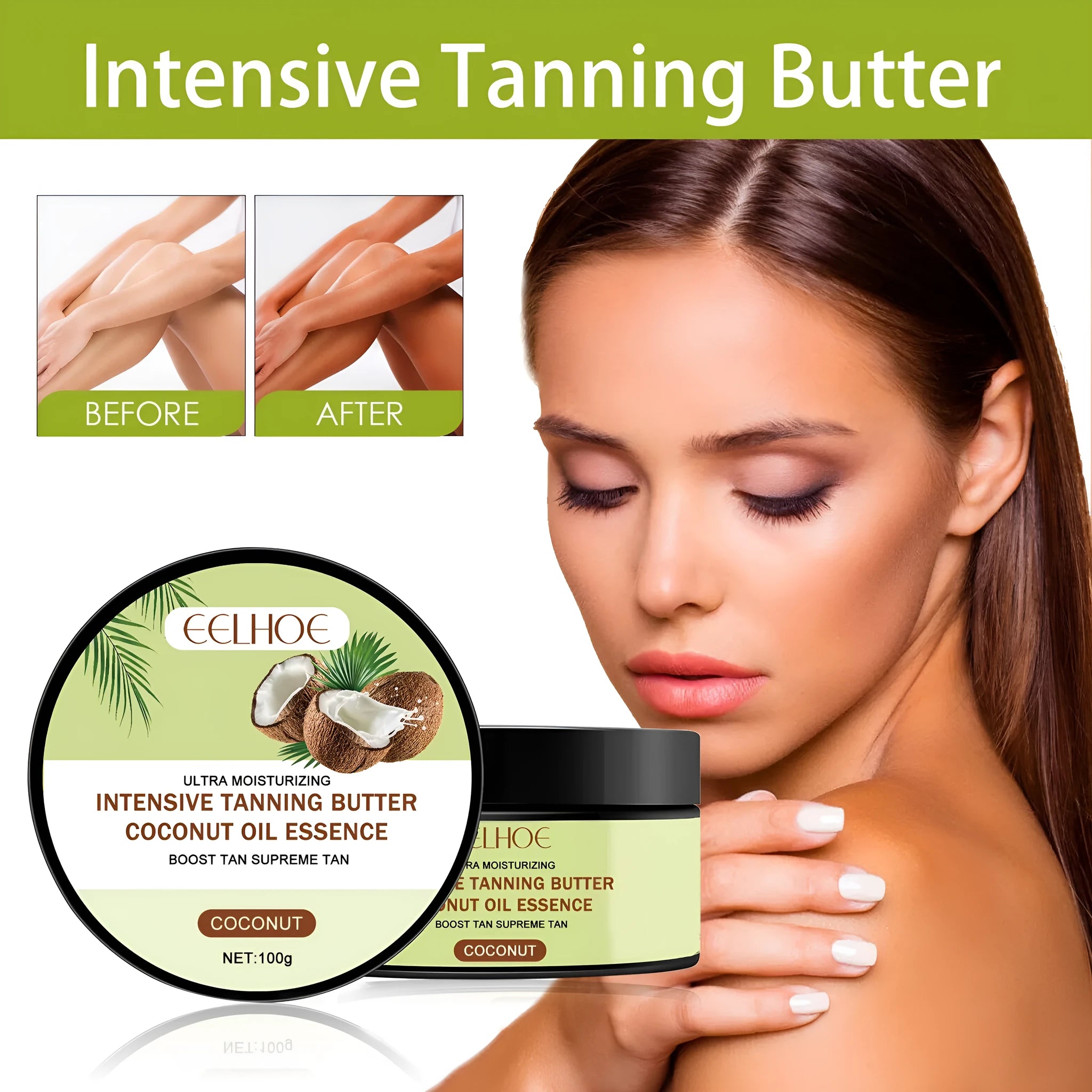 Coconut Help Black Frost outdoor blackening cream in 100g container with botanical oil formula