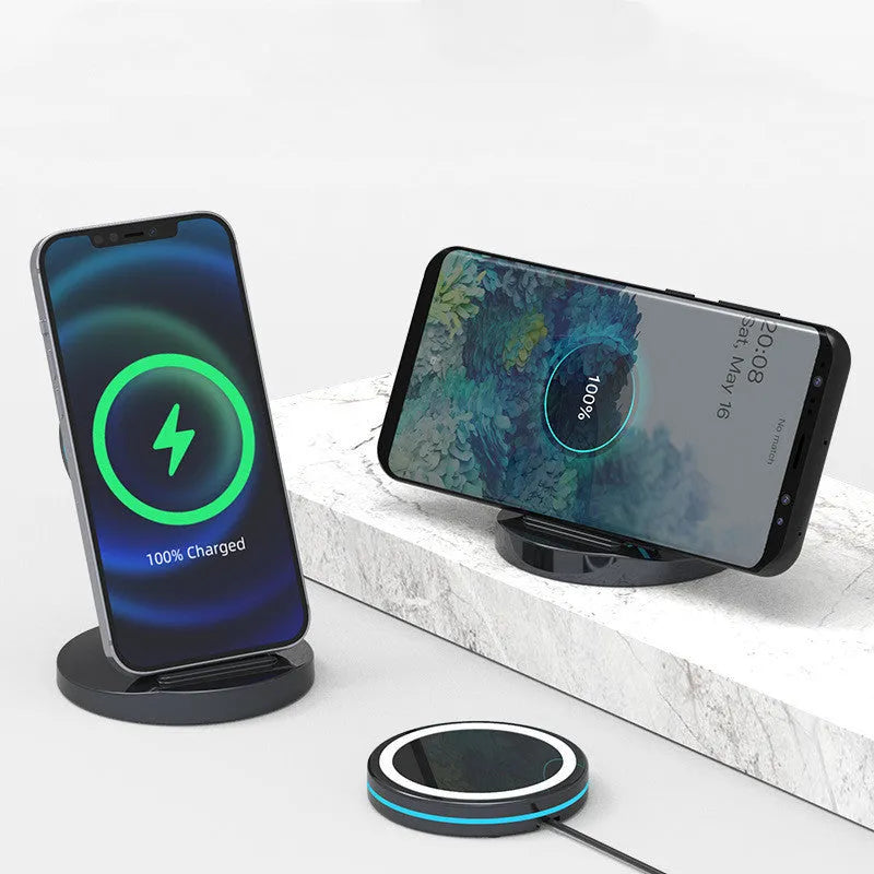 Xinjiasheng foldable magnetic wireless charging stand for iPhone 12 with 3-in-1 functionality