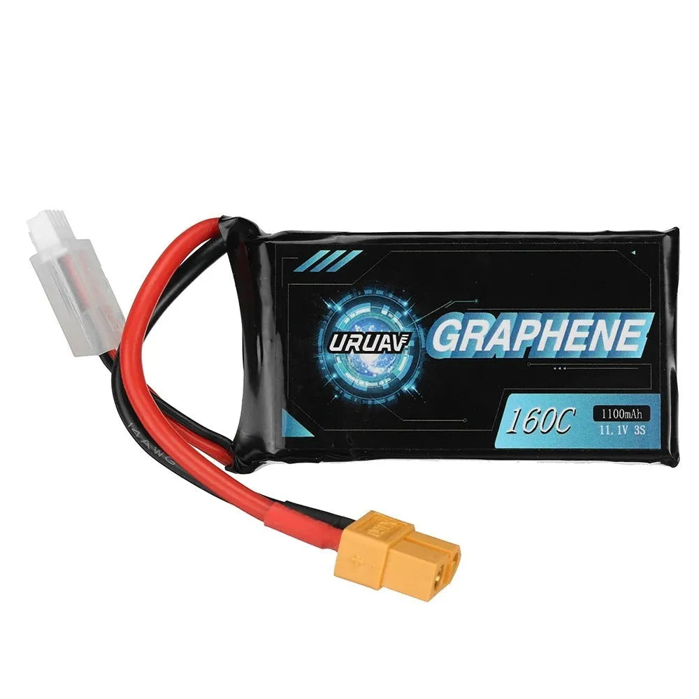 1200mAh 7.4V RC lithium battery for remote control model cars and ships