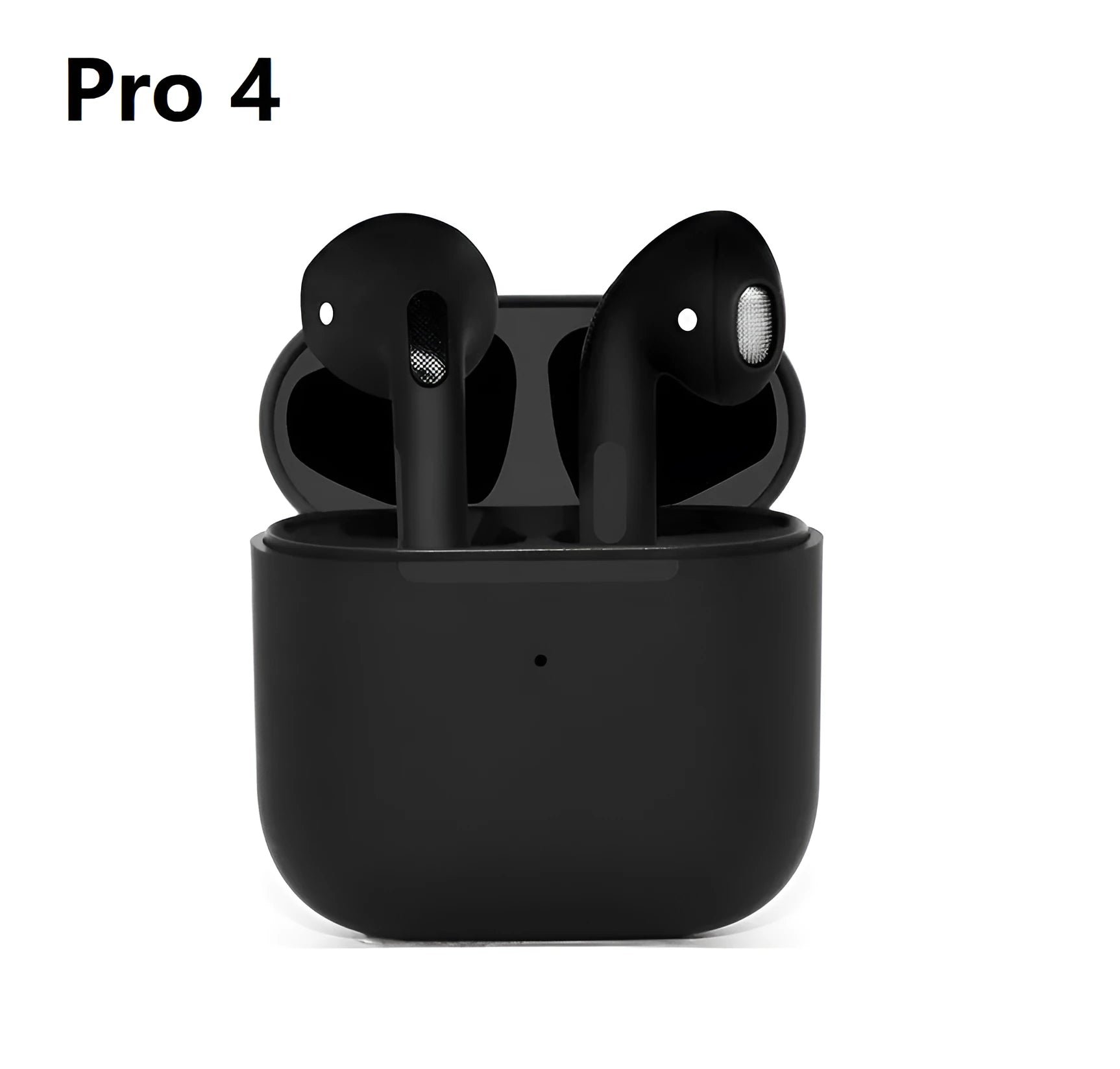 Pro4 wireless Bluetooth sports headphones in white or black with in-ear design for exercise use