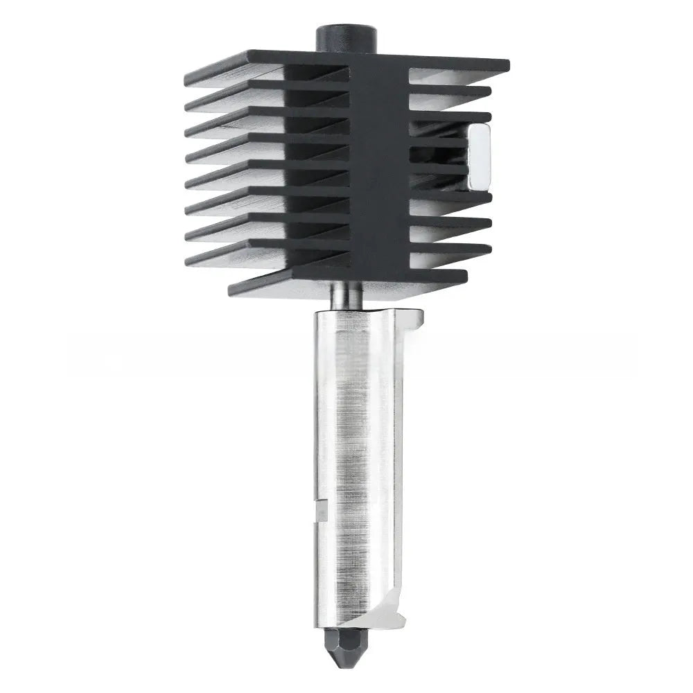 A1 Mini 3D printer hardened steel hot end assembly with silicone sleeve and multiple nozzle diameter options