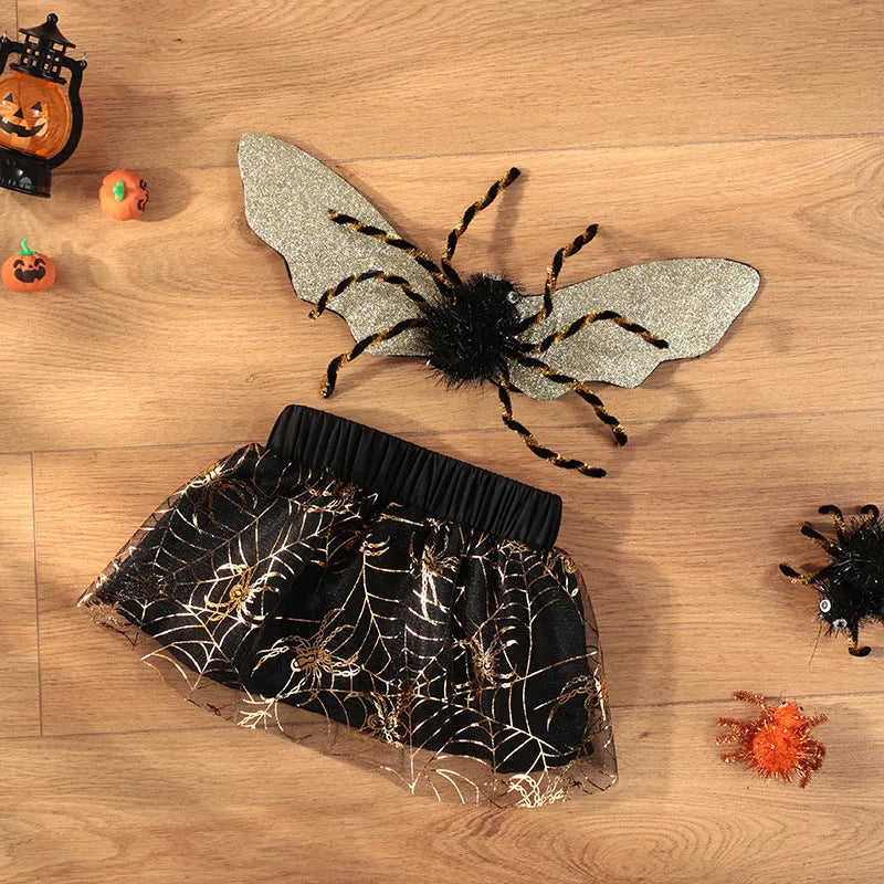 Dog wearing polyester Halloween costume suit in suit colour, available in S M L XL sizes