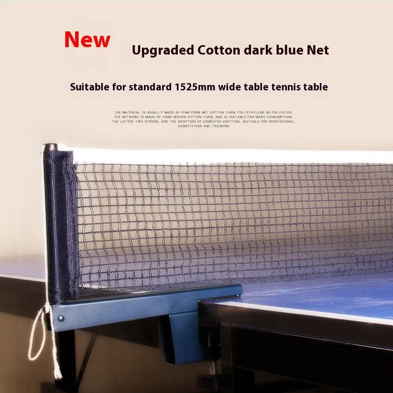 Universal table tennis post with large thickened clip for indoor open grid tables with grid frame