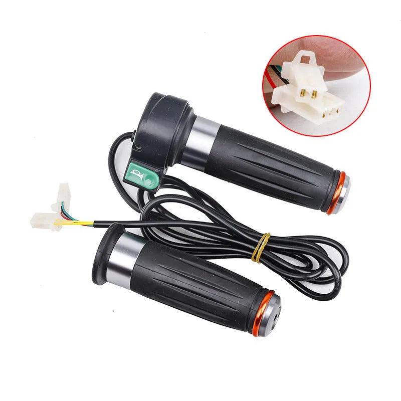 Three-wheel electric car accelerator modification kit with three-speed rotating handle in plastic construction