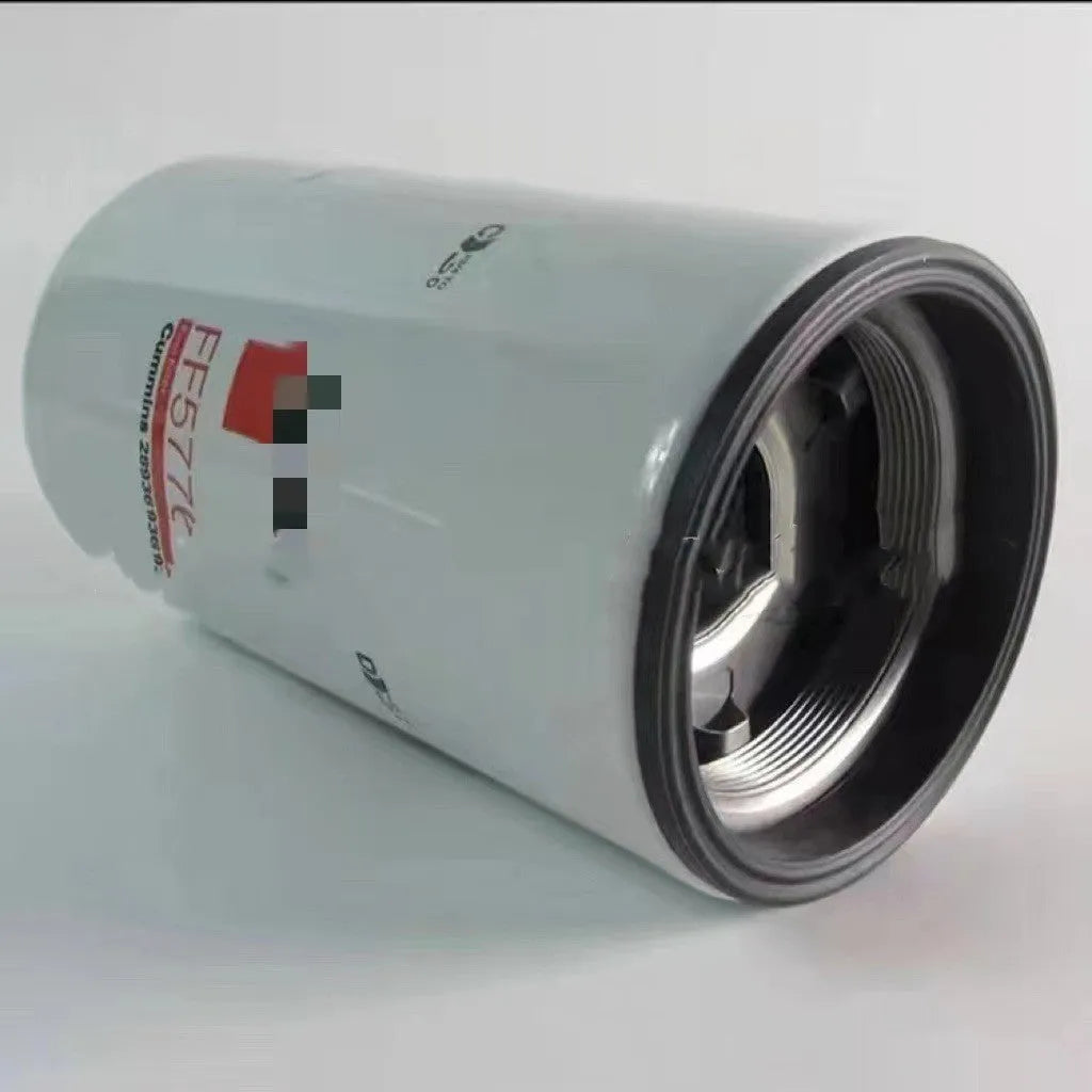 White metal diesel filter element model FF5776 with folding construction for automotive engines.