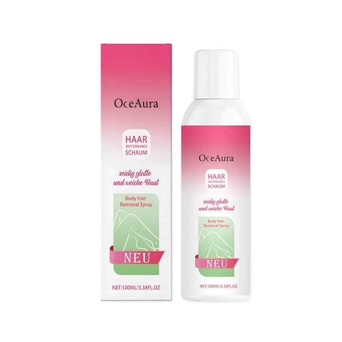 100ml body hair removal spray bottle with spray nozzle for convenient application