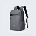 Graphite grey USB business backpack with charging port and below 20L capacity