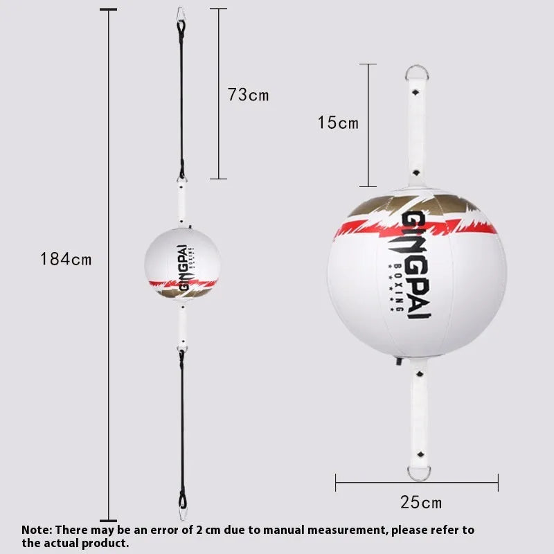 PU leather hanging boxing speed ball for reaction and dodge training
