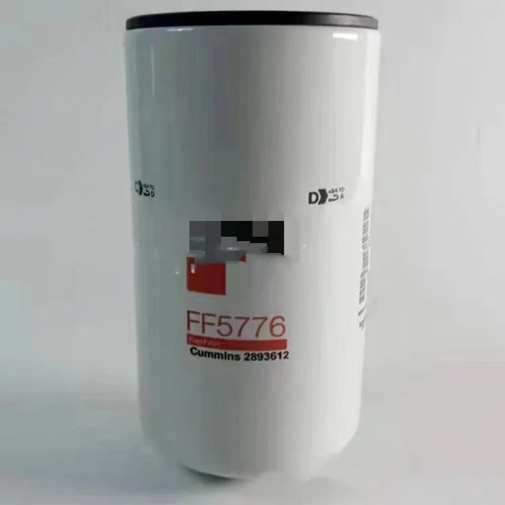 White metal diesel filter element model FF5776 with folding construction for automotive engines.