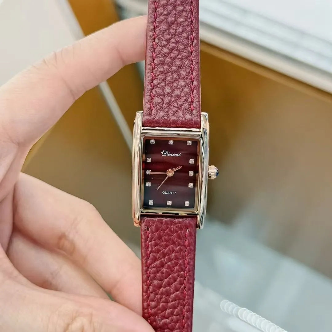 Chinese style alloy women's watch with multiple dial pattern options including diamond and camellia designs