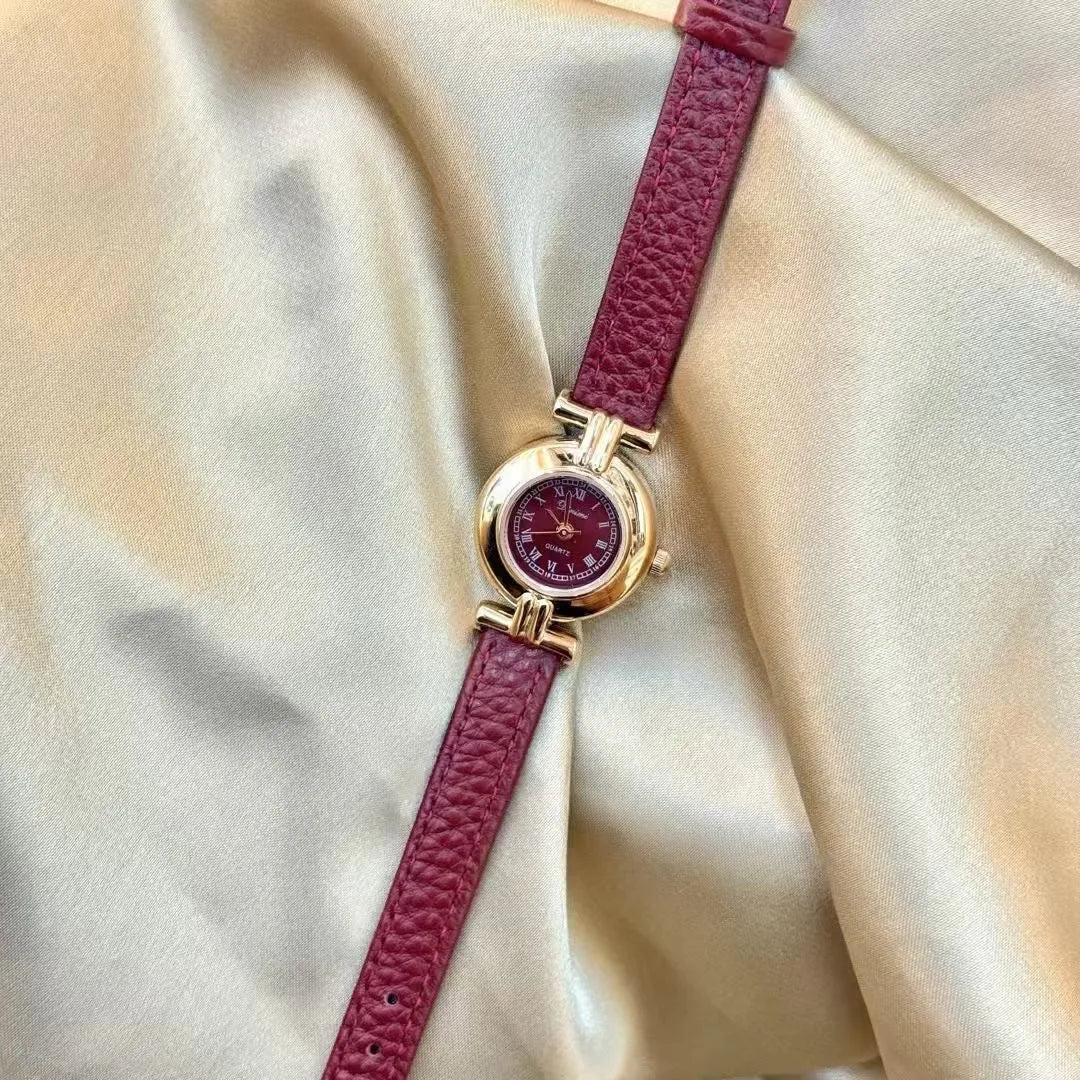 Chinese style alloy women's watch with multiple dial pattern options including diamond and camellia designs