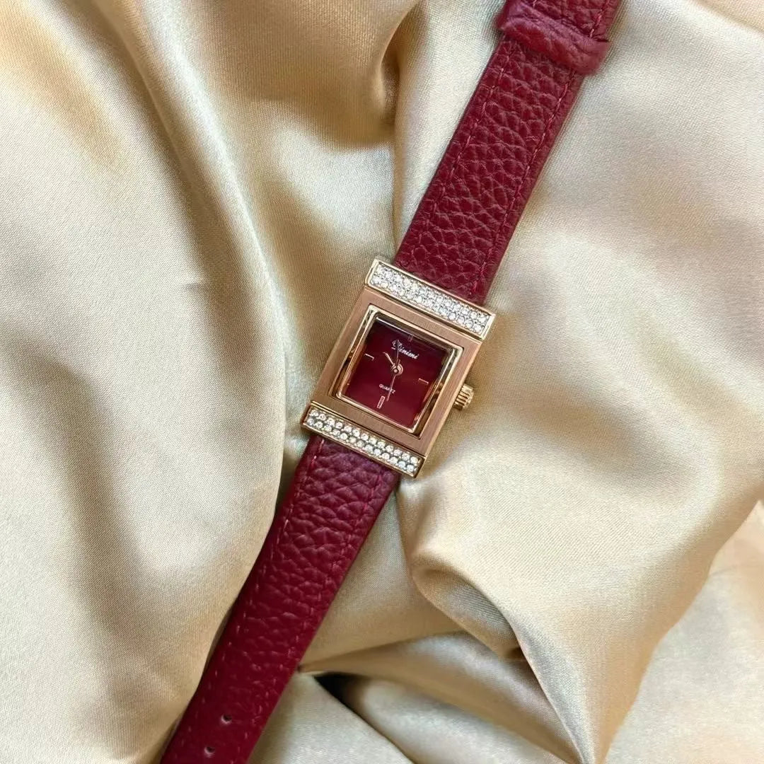 Chinese style alloy women's watch with multiple dial pattern options including diamond and camellia designs