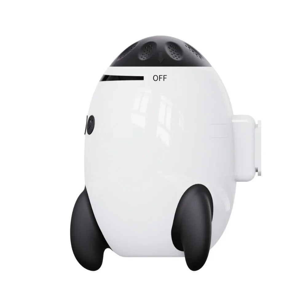 White baby stroller shaking device with Bluetooth and white noise functions for infant comfort